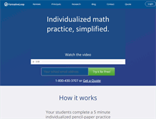 Tablet Screenshot of formativeloop.com